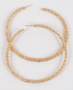 Luxx Gold Hoop Earrings