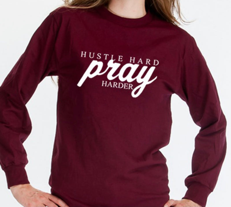 Hustle Hard Pray Harder Sweatshirt